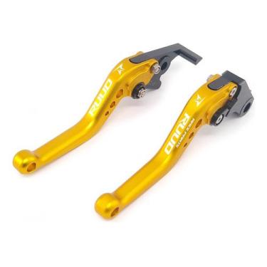 Imagem de Manete Esportivo Cb600 Cbr500 Cb919 Nc700 - Ruud Race Parts, Dourado