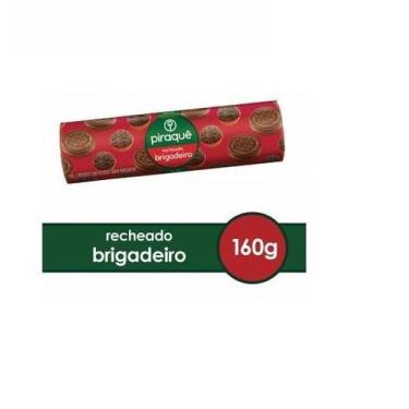 Imagem de Biscoito Piraquê Recheado Brigadeiro 160G- 80Un