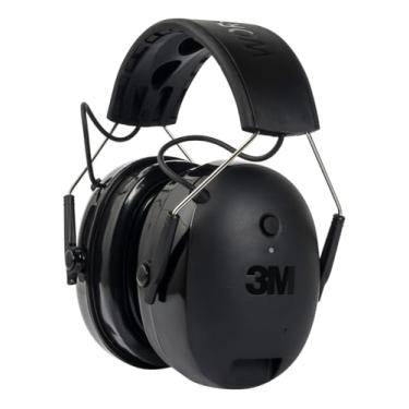 Imagem de 3M Protetor auditivo sem fio WorkTunes Connect + almofadas de gel, protetores de ouvido com tecnologia Bluetooth, classificação de redução de ruído (NRR) 23 dB, alto-falantes de alta fidelidade e