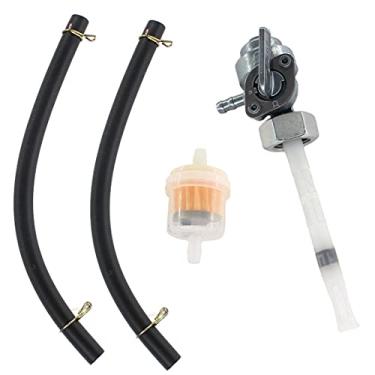 Imagem de USPEEDA Petcock Válvula de interruptor de tanque de combustível para CX500 Hammerhead 150CC 250CC 150 250 Go Kart Buggy