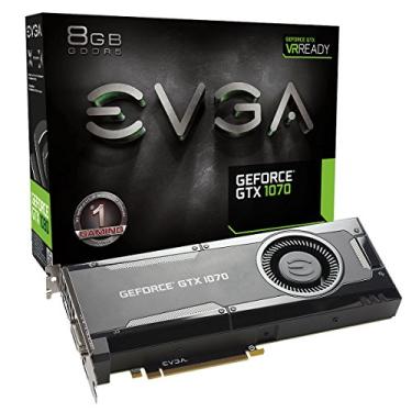 Imagem de EVGA Placa de vídeo GeForce GTX 1070 GAMING, 8GB GDDR5, DX12 OSD Support (PXOC) 08G-P4-5170-KR