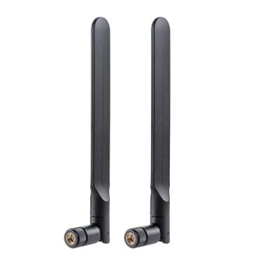 Imagem de Eifagur Antena omnidirecional WiFi 6 6E Tri-Band 2,4GHz/5GHz/6E para PC Desktop Placa-mãe Roteador WiFi, pacote com 2