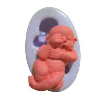 Imagem de Molde de silicone bebê confeitaria biscuit f937 - CM