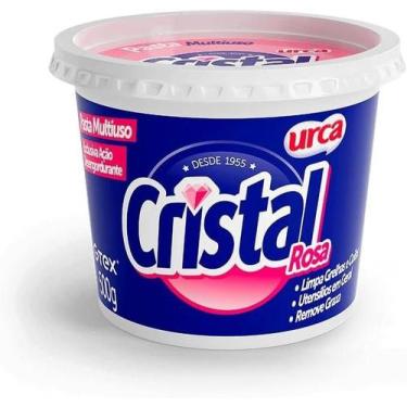 Imagem de Sabao Pasta 500g, Cristal Rosa, Marron, Medio