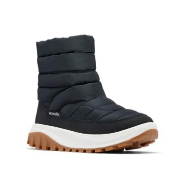 Imagem de Columbia Bota de Neve Feminina Snowtrot Mid, Preto/sal marinho, 5.5 Wide