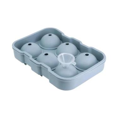 Imagem de Forma De Gelo Em Silicone De Grau Alimentício Reutilizável Para Sorvet