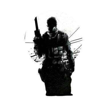 Imagem de Pôster De Tela Moderno De Call of Duty: Modern Warfare Com Operadores,