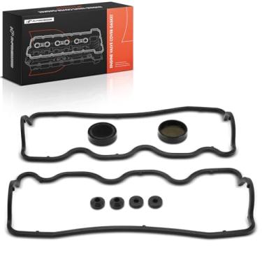 Imagem de A-Premium Conjunto de juntas da tampa da válvula do motor compatível com Hyundai, Dodge, Mitsubishi, Plymouth e Chrysler - Sonata, Grand Caravan, Ram 50, Caravan, Daytona, Dynasty, Mini Ram, Raider