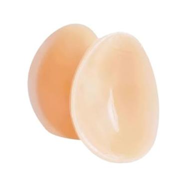 Imagem de harayaa 2x Joelheiras de silicone com aderência, joelheiras confortáveis, protetores de joelhos, equipamento de proteção para treino, fitness e dança, 12.5 Cm X 2.5 Cm X 1