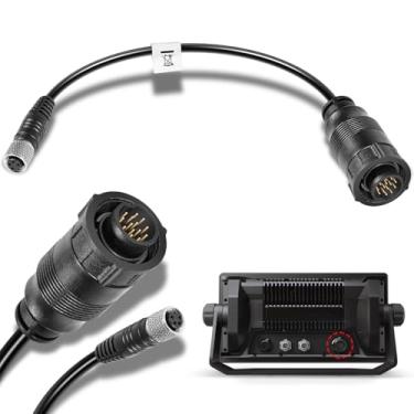 Imagem de Substituição para cabo adaptador universal Sonar 2 MKR-US2-13 1852073 para motores de pesca para HUMMINBIRD XPLORE, APEX, SOLIX, Onix Chartplotter e Fishfinder