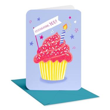 Imagem de American Greetings Cartão de aniversário de cupcake para adolescentes (pessoas bonitas)