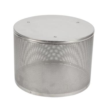 Imagem de KVMORZE Tampa da rede do queimador do aquecedor de pátio externo peças de aquecimento de substituição tela do emissor acessórios de rede de aquecimento de segurança de aço inoxidável aplicados à