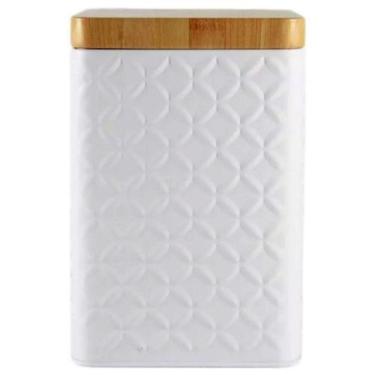 Imagem de Pote De Mantimento Lata Para Cozinha Guardar Alimentos 1kilo - HomeCoo