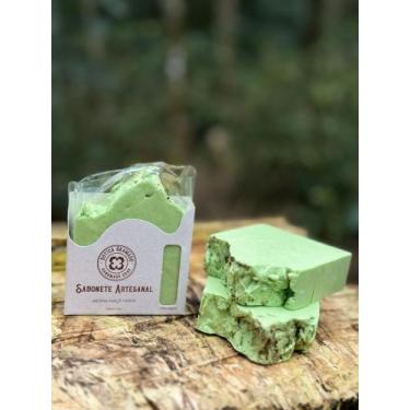 Imagem de Sabonete Natural Toque Verde  Maçã Refrescante - Botica Gramado