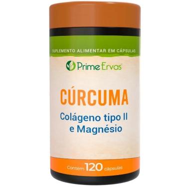 Imagem de Curcuma Colageno Tipo Ii E Magnesio 120Cps Prime Ervas