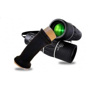 Imagem de Apito De Madeira Aracuã com Fole Modelo 32 + Luneta Observação de Pássaros