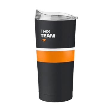 Imagem de Logo Brands McLaren Formula 1 Team Constructors' Champions This Team 590 ml – Serve para a maioria dos porta-copos – Copo de Fórmula 1 oficialmente licenciado – Mantém as bebidas frias ou quentes por