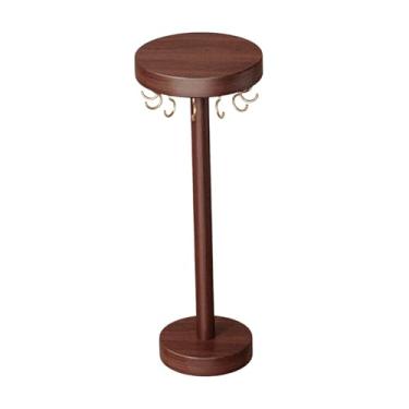 Imagem de oshhni Suporte para Colares com 12 Ganchos, Expositor de Mesa para Chaveiros, Pulseiras e Braceletes - Ideal para Decoração de Casa e Ambientes, 20 Cm de Altura