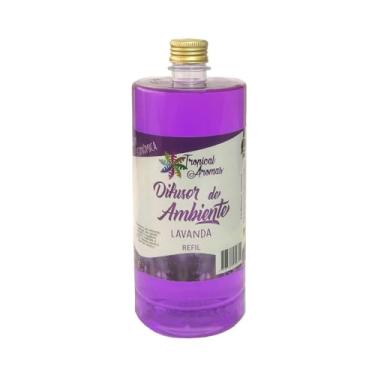 Imagem de Refil Difusor Aromatizador Ambiente Tropical Aromas 1 Litro (Lavanda)