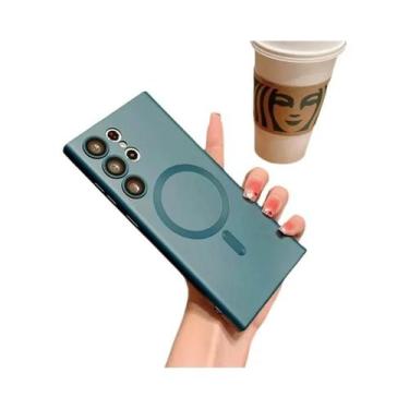 Imagem de Capa Magnética De TPU Macio Fosco Para Samsung Galaxy S24 S23 S22 S21 