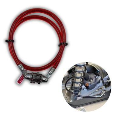 Imagem de Cadeado Day Luna Com Senha Segredo Numérica 65cm Aço Reforçado Antifur