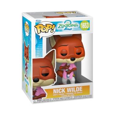 Imagem de Funko Pop! Disney: Zootopia 2 - Nick Wilde - Figura de vinil colecionável - Mercadoria oficial - Brinquedos para crianças e adultos - Cartoon/Animation Fans - boneco para colecionadores