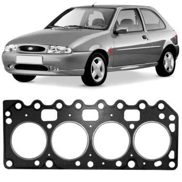 Imagem de Junta Cabeçote Motor Ford Fiesta 1.0 1.3 96 A 99 Fibra Sabó