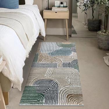 Imagem de 2 Tapete Quarto Beira Cama Antiderrapante 66x120 Js Mos M04