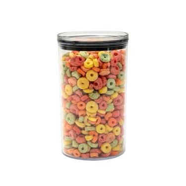 Imagem de Pote de acrílico 1,2L com tampa hermético redondo - Tüd