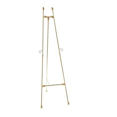 Imagem de Tripé de boas-vindas de casamento, suporte de exibição de fotos no chão de casa, cavalete de pintura a óleo ajustável para estúdio escolar, 150 cm