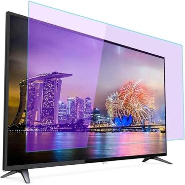 Imagem de Wzglod Protetor de tela antirreflexo para monitor de TV de 32 a 75 polegadas - filme fosco filtra luz azul, película protetora antiarranhões para LCD, LED, OLED e QLED 4K HDTV