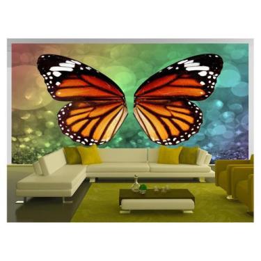 Imagem de Papel De Parede 3D Arte Asas Selfie Insta Cores 3,5M Tra270 - Você Dec