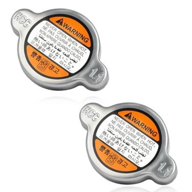 Imagem de 2 peças de tampa do radiador 25330-3K000, peça de substituição da tampa do radiador de 1,1 barra compatível com Hyundai Kia, substitui 253303K000 2533039100