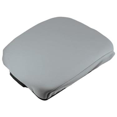 Imagem de A ABSOPRO Cobertura do apoio de braço do assento do console central do carro tampas protetoras de armazenamento guarnição para Toyota Land Cruiser 2008-2021 cinza