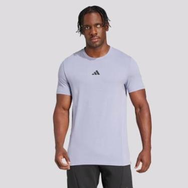Imagem de Camiseta Adidas Designed 4 Trained Cinza-Masculino