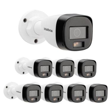 Imagem de Kit 8 Câmeras Multi HD 2 Megapixels 20m VHD 1220 B FULL COLOR G8 Intel