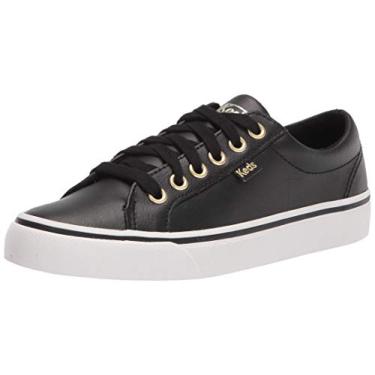 Imagem de Keds Tênis feminino Jump Kick, Black/Gold, 6.5