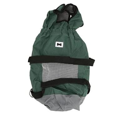 Imagem de Alomejor Cadeira de Rodas para Cães, Carrinho de Apoio para Pernas Traseiras Ajustável Com Malha Respirável e Rodas para Animais de Estimação Paralisados, Scooter Leve (L (adequado para 6,5-9kg/14,3-19,8lb))