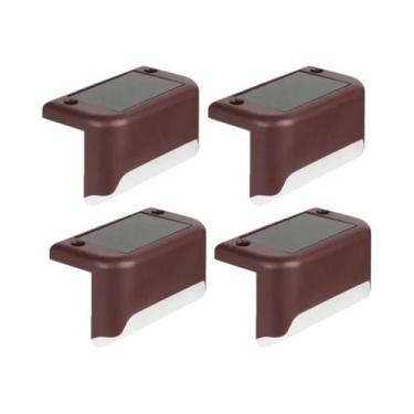 Imagem de Luz Solar LED Branca Quente Para Caminhos Externos, À Prova d'Água, Pa