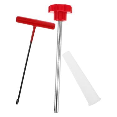 Imagem de HOMSFOU Kit de Substituição de Válvula de Pneu Com Extrator de Haste de Válvula E Conjunto de Ferramentas de Instalação, Ferramentas Universais de Reparo Automotivo para Carros, Caminhões,