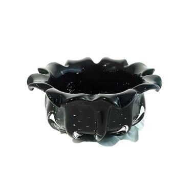 Imagem de Cachepot Murano Preto São Marcos 15x34x34cm