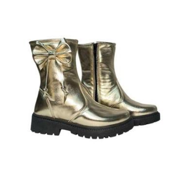 Imagem de Bota Infantil Luma Metal Verniz Pingente Menina-Feminino
