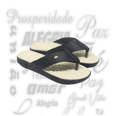 Imagem de Chinelo Feminino para Esporão com Palmilha Massageadora Macia e Confor