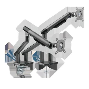 Imagem de Suporte Articulado C- Mola Para 2 Monitores 17-32 C- 2x Usb