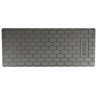Imagem de Ferramenta de polimento de apontador de placa de pedra de amolar de diamante 1 mm de espessura Pedra de afiar eficiente ultrafina para cozinha Camping Jardim Material abrasivo (Forma de favo de mel