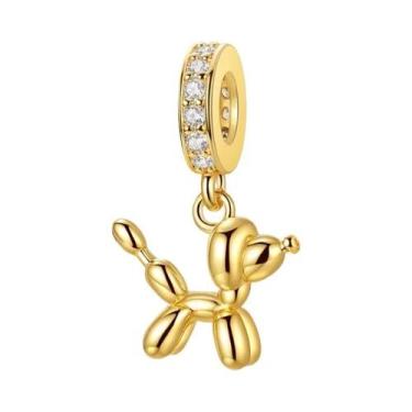 Imagem de Pingentes De Poodle Em Prata 925 Para Pulseira De 3mm DIY Joias De Mod