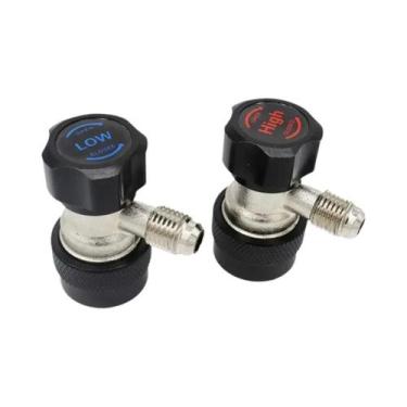Imagem de Conector Rápido Ajustável Para Refrigerante R134a R1234yf, Ferramenta 