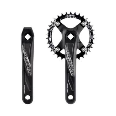 Imagem de Pedaleira De Bicicleta Em Liga De Alumínio Com Furo Quadrado MTB 165/1