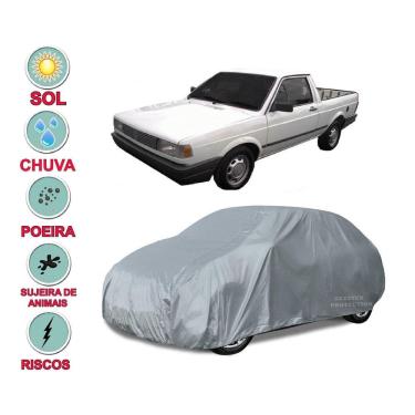 Imagem de Capa Cobrir Carro Saveiro Quadrada Impermeável Proteção