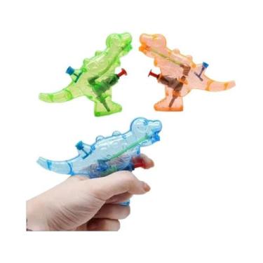 Imagem de Conjunto De Pistolas De Água Dinossauro Para Crianças 3PCS Tipo Pressã